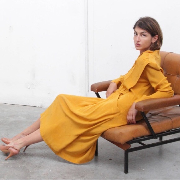 Vintage Christian Dior Silk Dress - Picture 5 of 7